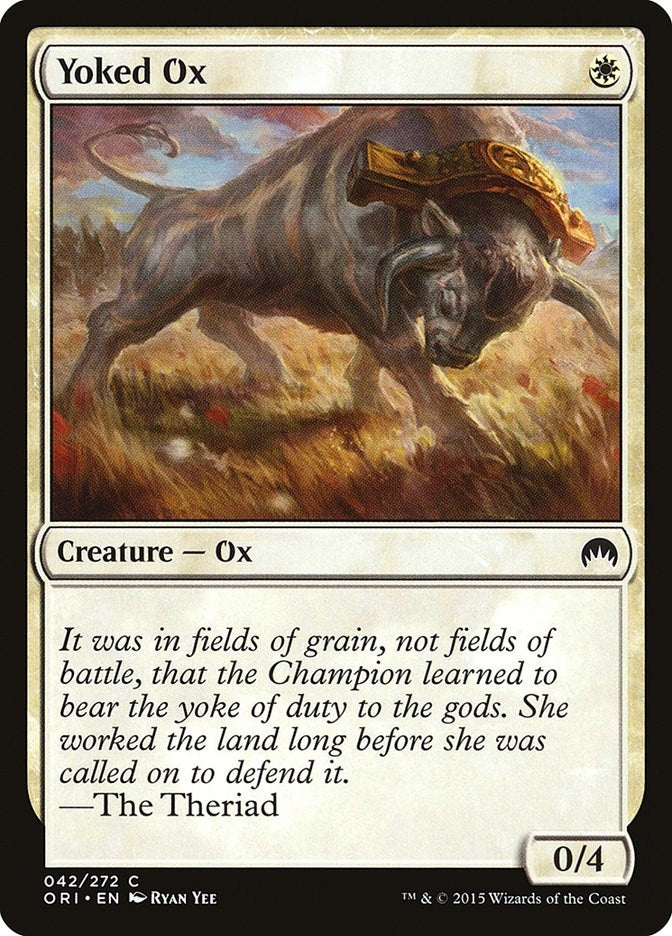 Yoked Ox (42) (ORI)