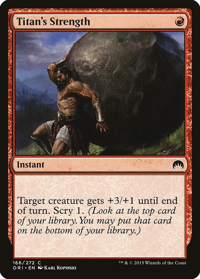 Titan's Strength (166) (ORI)