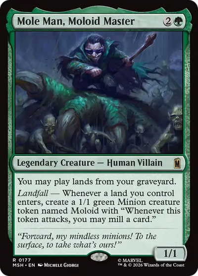 Mole Man landfall - DECK